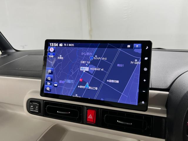 ムーヴキャンバスストライプスGターボ 走行57022キロ 9型ナビ/ドラレコ1年保証距離無制限 走行距離57022キロ 純正フルセグナビ バックカメラ ドラレコ 純正マット サイドエアバッグ LEDヘッドランプ アイドリングストップ シートヒーター 両側電動スライドドア(埼玉県)の中古車