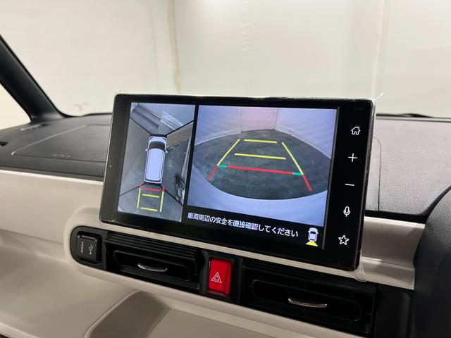 ムーヴキャンバスストライプスＧ　走行１５０キロ／９型ディスプレイオーディオ１年保証距離無制限　走行距離１５０キロ　純正ディスプレイオーディオ　パノラマモニター　純正マット　サイドエアバッグ　ＬＥＤヘッドランプ　アイドリングストップ　シートヒーター　両側電動スライドドア（埼玉県）の中古車
