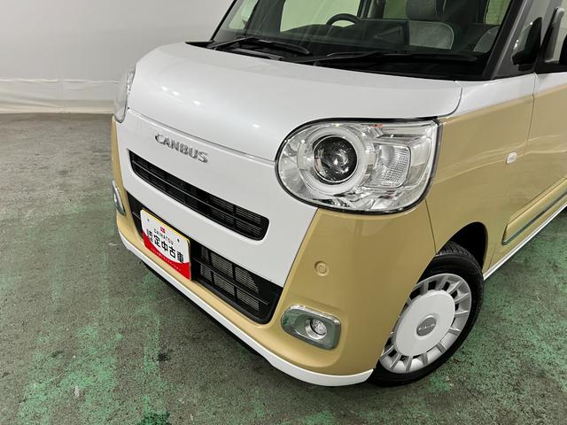 ムーヴキャンバスストライプスＧ　走行１５０キロ／９型ディスプレイオーディオ１年保証距離無制限　走行距離１５０キロ　純正ディスプレイオーディオ　パノラマモニター　純正マット　サイドエアバッグ　ＬＥＤヘッドランプ　アイドリングストップ　シートヒーター　両側電動スライドドア（埼玉県）の中古車
