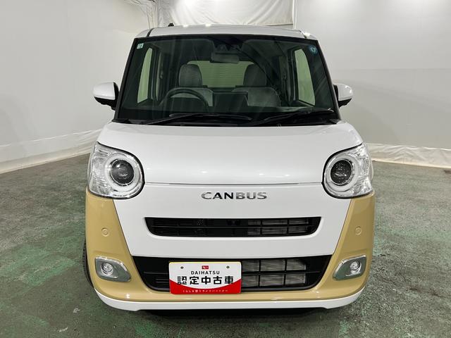 ムーヴキャンバスストライプスＧ　走行１５０キロ／９型ディスプレイオーディオ１年保証距離無制限　走行距離１５０キロ　純正ディスプレイオーディオ　パノラマモニター　純正マット　サイドエアバッグ　ＬＥＤヘッドランプ　アイドリングストップ　シートヒーター　両側電動スライドドア（埼玉県）の中古車