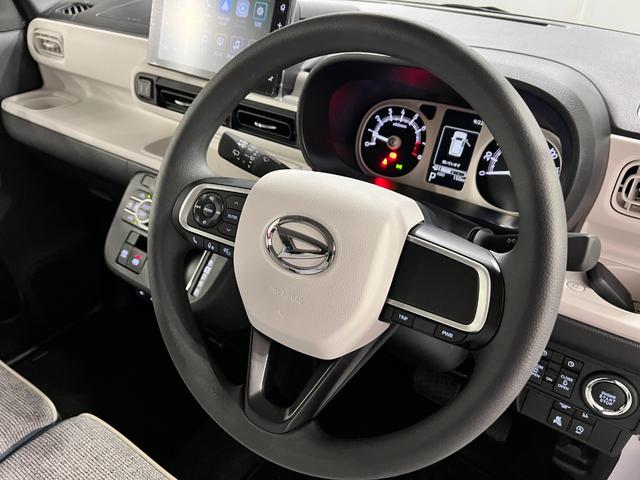 ムーヴキャンバスストライプスＧ　走行１５０キロ／９型ディスプレイオーディオ１年保証距離無制限　走行距離１５０キロ　純正ディスプレイオーディオ　パノラマモニター　純正マット　サイドエアバッグ　ＬＥＤヘッドランプ　アイドリングストップ　シートヒーター　両側電動スライドドア（埼玉県）の中古車
