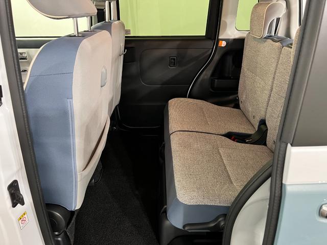 ムーヴキャンバスストライプスＧ　走行２４６５キロＬＥＤヘッドランプ／マット１年保証距離無制限　走行距離２４６５キロ　純正マット　サイドエアバッグ　ＬＥＤヘッドランプ　アイドリングストップ　シートヒーター　両側電動スライドドア　オート格納式ドアミラー　キーフリー（埼玉県）の中古車