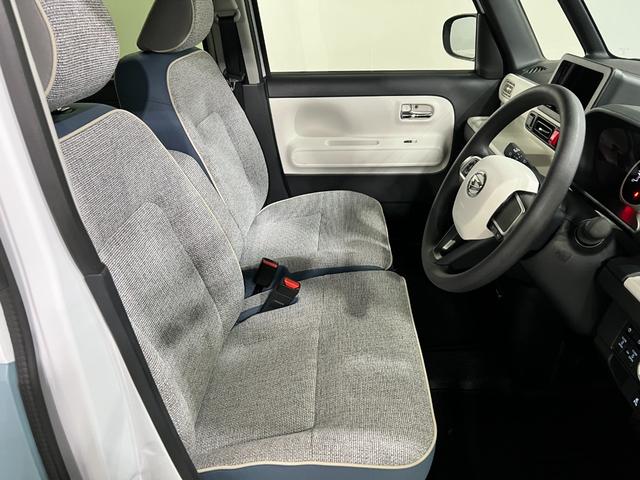 ムーヴキャンバスストライプスG 走行1872キロ/LEDヘッドランプ/マット1年保証距離無制限 走行距離1872キロ 純正マット サイドエアバッグ LEDヘッドランプ アイドリングストップ シートヒーター 両側電動スライドドア オート格納式ドアミラー 電動パーキングブレーキ(埼玉県)の中古車