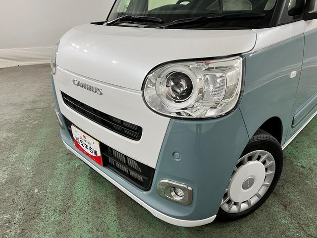 ムーヴキャンバスストライプスG 走行1872キロ/LEDヘッドランプ/マット1年保証距離無制限 走行距離1872キロ 純正マット サイドエアバッグ LEDヘッドランプ アイドリングストップ シートヒーター 両側電動スライドドア オート格納式ドアミラー 電動パーキングブレーキ(埼玉県)の中古車
