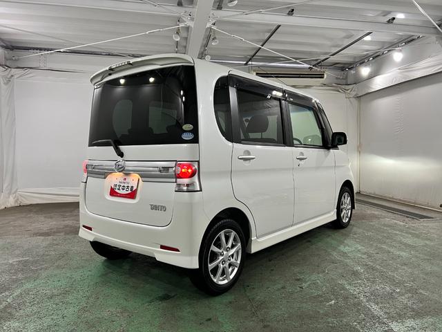 タントカスタムX 走行75077キロ/タイヤ4本交換/片側電動一年保証・走行距離無制限 助手席エアバック 純正カーペットマット HIDヘッドライト ベンチシート 片側電動スライドドア(埼玉県)の中古車