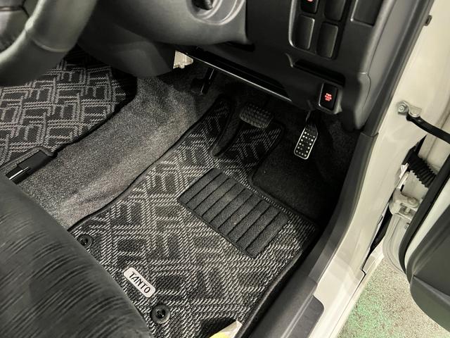タントカスタムX 走行75077キロ/タイヤ4本交換/片側電動一年保証・走行距離無制限 助手席エアバック 純正カーペットマット HIDヘッドライト ベンチシート 片側電動スライドドア(埼玉県)の中古車