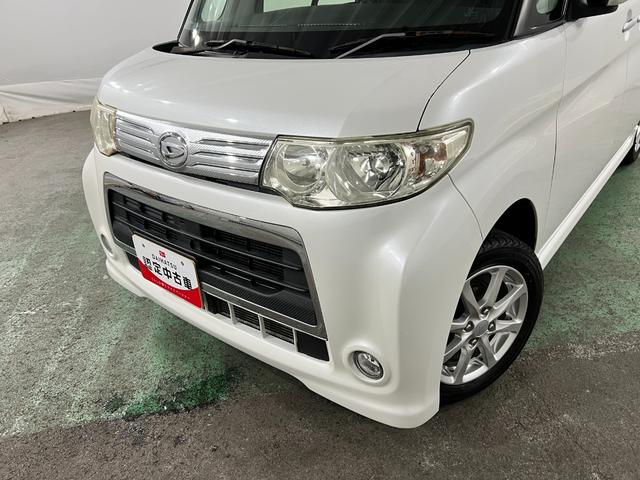 タントカスタムX 走行75077キロ/タイヤ4本交換/片側電動一年保証・走行距離無制限 助手席エアバック 純正カーペットマット HIDヘッドライト ベンチシート 片側電動スライドドア(埼玉県)の中古車