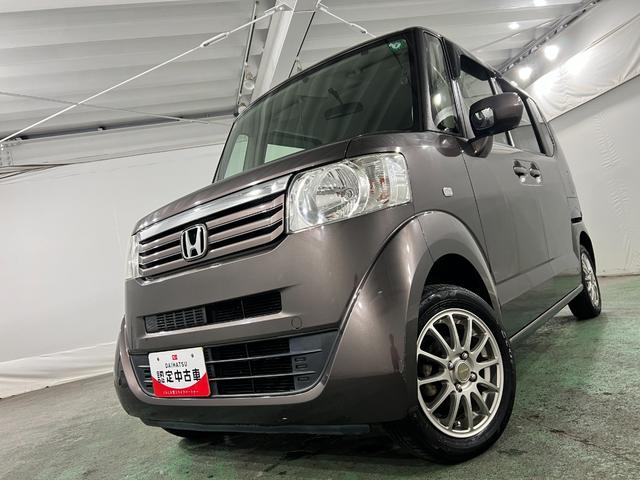 N−BOXG 走行79332キロ/車検整備付/ナビ/ETC一年保証・走行距離無制限 ワンセグナビ アイドリングストップ ベンチシート 助手席エアバック ETC 車検整備付 Aftermarketアルミ(埼玉県)の中古車