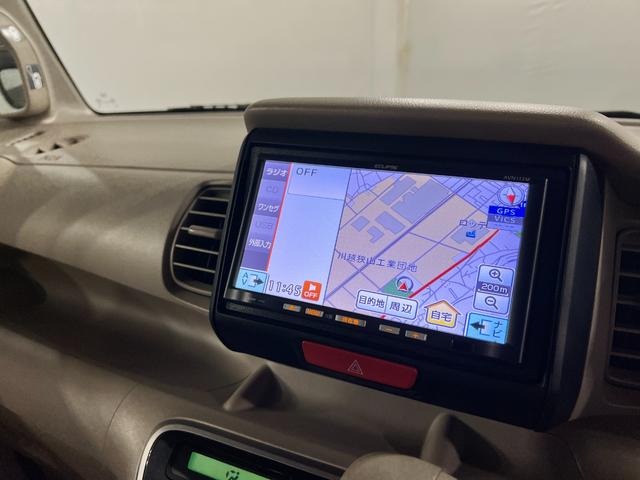 N−BOXG 走行79332キロ/車検整備付/ナビ/ETC一年保証・走行距離無制限 ワンセグナビ アイドリングストップ ベンチシート 助手席エアバック ETC 車検整備付 Aftermarketアルミ(埼玉県)の中古車
