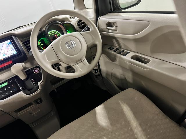 N−BOXG 走行79332キロ/車検整備付/ナビ/ETC一年保証・走行距離無制限 ワンセグナビ アイドリングストップ ベンチシート 助手席エアバック ETC 車検整備付 Aftermarketアルミ(埼玉県)の中古車