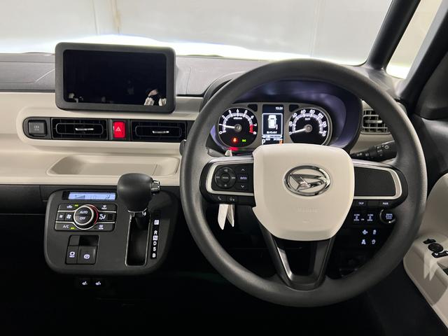 ムーヴキャンバスストライプスG 走行3438キロ/LEDヘッドランプ/マット1年保証距離無制限 走行距離3438キロ 純正マット サイドエアバッグ LEDヘッドランプ アイドリングストップ シートヒーター 両側電動スライドドア オート格納式ドアミラー 電動パーキングブレーキ(埼玉県)の中古車