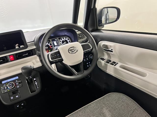 ムーヴキャンバスストライプスG 走行3438キロ/LEDヘッドランプ/マット1年保証距離無制限 走行距離3438キロ 純正マット サイドエアバッグ LEDヘッドランプ アイドリングストップ シートヒーター 両側電動スライドドア オート格納式ドアミラー 電動パーキングブレーキ(埼玉県)の中古車