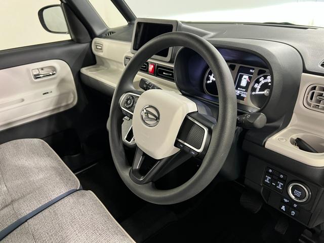 ムーヴキャンバスストライプスG 走行3438キロ/LEDヘッドランプ/マット1年保証距離無制限 走行距離3438キロ 純正マット サイドエアバッグ LEDヘッドランプ アイドリングストップ シートヒーター 両側電動スライドドア オート格納式ドアミラー 電動パーキングブレーキ(埼玉県)の中古車