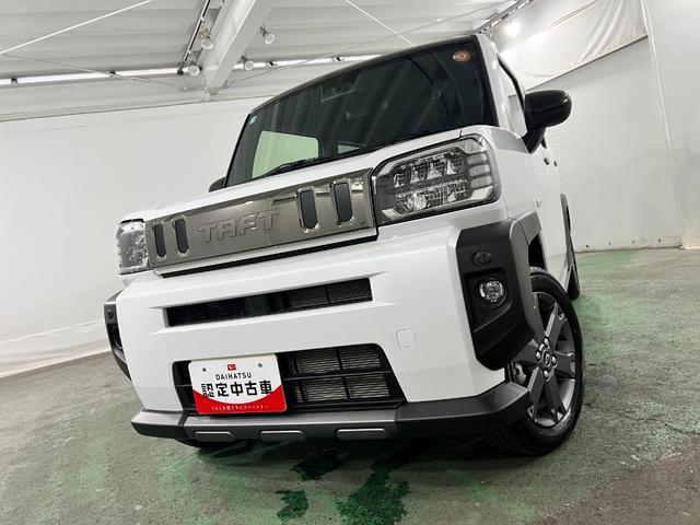 タフトＧ　ダーククロムベンチャー　走行４３９８キロ／純正マット１年保証距離無制限　走行距離４３９８キロ　純正マット　サイドエアバッグ　ＬＥＤヘッドランプ　アイドリングストップ　シートヒーター　オート格納式ドアミラー　電動パーキングブレーキ（埼玉県）の中古車