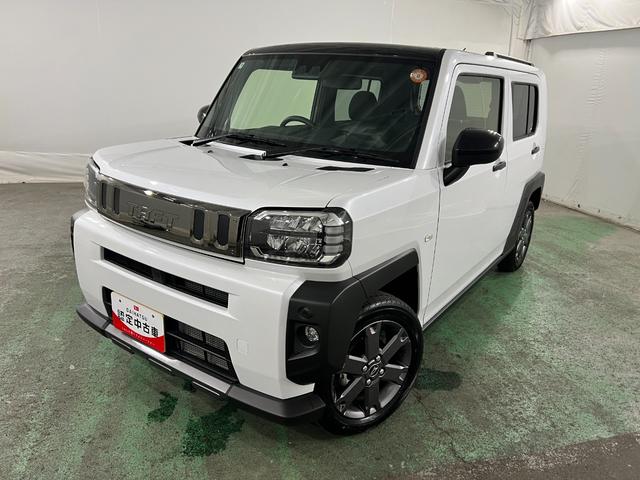 タフトＧ　ダーククロムベンチャー　走行４３９８キロ／純正マット１年保証距離無制限　走行距離４３９８キロ　純正マット　サイドエアバッグ　ＬＥＤヘッドランプ　アイドリングストップ　シートヒーター　オート格納式ドアミラー　電動パーキングブレーキ（埼玉県）の中古車