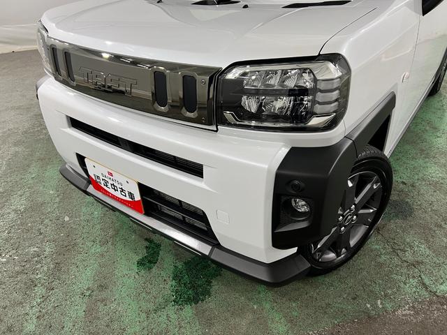 タフトＧ　ダーククロムベンチャー　走行４３９８キロ／純正マット１年保証距離無制限　走行距離４３９８キロ　純正マット　サイドエアバッグ　ＬＥＤヘッドランプ　アイドリングストップ　シートヒーター　オート格納式ドアミラー　電動パーキングブレーキ（埼玉県）の中古車