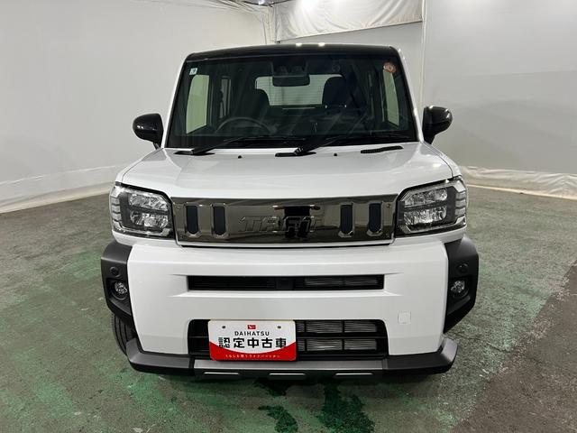タフトＧ　ダーククロムベンチャー　走行４３９８キロ／純正マット１年保証距離無制限　走行距離４３９８キロ　純正マット　サイドエアバッグ　ＬＥＤヘッドランプ　アイドリングストップ　シートヒーター　オート格納式ドアミラー　電動パーキングブレーキ（埼玉県）の中古車