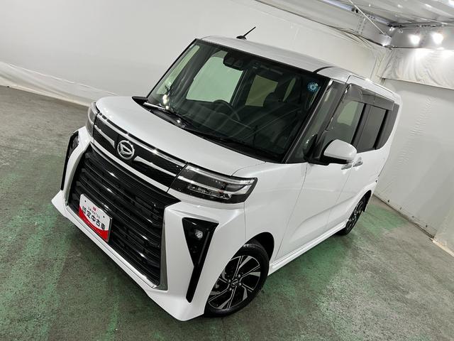 タントカスタムX 走行9245キロ/ナビ/バックカメラ/ドラレコ一年保証・走行距離無制限 フルセグナビ Bluetooth バックカメラ ドラレコ クリアランスソナー オートライト LEDヘッドライト シートヒーター 両側電動スライドドア(埼玉県)の中古車