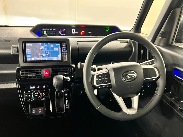 タントカスタムRS 走行9884キロ/車検整備付/ナビ/ドラレコ一年保証・走行距離無制限 フルセグナビ Bluetooth 全周囲カメラ ドラレコ クリアランスソナー オートライト LEDヘッドライト シートヒーター 両側電動スライドドア(埼玉県)の中古車