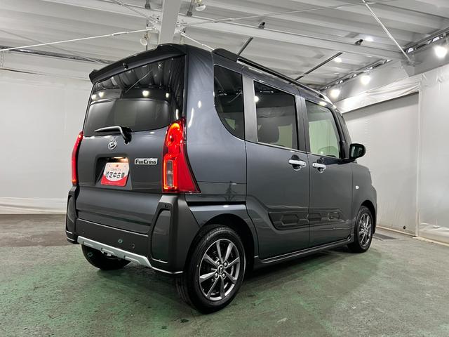タントファンクロス　走行２１１９キロ／店舗代車／両側電動スライド１年保証・走行距離無制限　サイドエアバック　クリアランスソナー　オートマチックハイビーム　オートライト　ＬＥＤヘッドライト　ベンチシート　シートヒーター　両側電動スライドドア（埼玉県）の中古車
