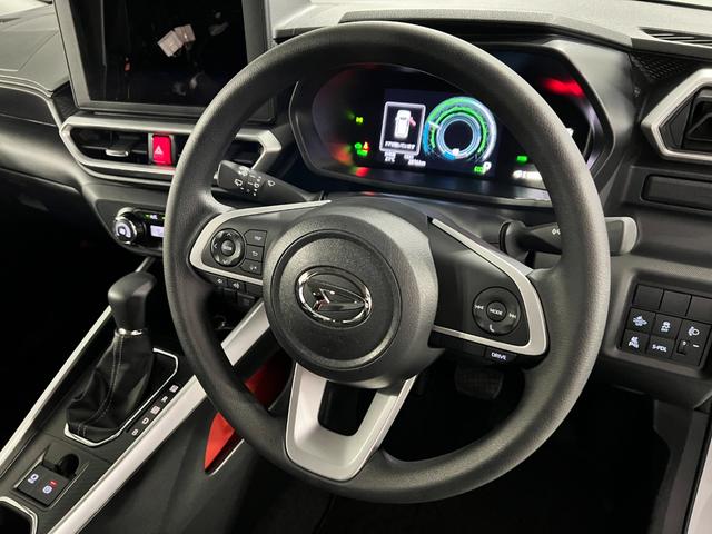 ロッキーX HEV 走行2816キロ/社用車/クリアランスソナー1年保証・走行距離無制限 サイドエアバック クリアランスソナー オートマチックハイビーム オートライト LEDヘッドライト シートヒーター(埼玉県)の中古車