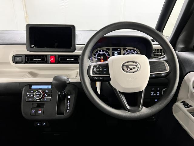 ムーヴキャンバスストライプスG 走行18キロ/LEDヘッドランプ/純正マット1年保証距離無制限 走行距離18キロ 純正マット サイドエアバッグ LEDヘッドランプ アイドリングストップ シートヒーター 両側電動スライドドア オート格納式ドアミラー 電動パーキングブレーキ(埼玉県)の中古車