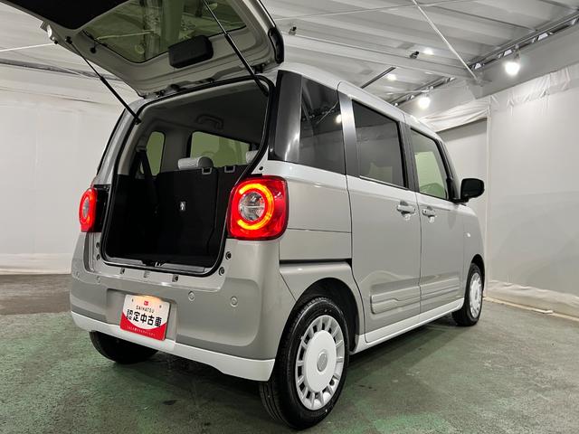 ムーヴキャンバスストライプスＧ　走行４３６キロ／ＬＥＤヘッドランプ／マット１年保証距離無制限　走行距離４３６キロ　純正マット　サイドエアバッグ　ＬＥＤヘッドランプ　アイドリングストップ　シートヒーター　両側電動スライドドア　オート格納式ドアミラー　電動パーキングブレーキ（埼玉県）の中古車