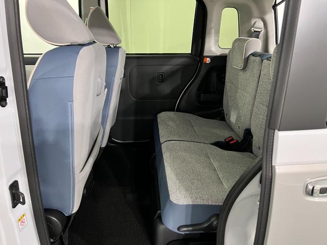 ムーヴキャンバスストライプスＧ　走行４３６キロ／ＬＥＤヘッドランプ／マット１年保証距離無制限　走行距離４３６キロ　純正マット　サイドエアバッグ　ＬＥＤヘッドランプ　アイドリングストップ　シートヒーター　両側電動スライドドア　オート格納式ドアミラー　電動パーキングブレーキ（埼玉県）の中古車
