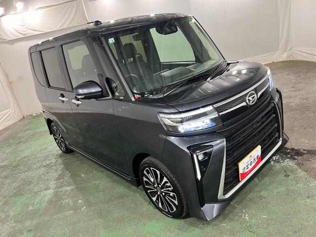 タントカスタムＲＳリミテッド　走行７４４７キロ／ＬＥＤヘッドランプ１年保証距離無制限　走行距離７４４７キロ　純正マット　サイドエアバッグ　ＬＥＤヘッドランプ　アイドリングストップ　シートヒーター　両側電動スライドドア　オート格納式ドアミラー　電動パーキングブレーキ（埼玉県）の中古車