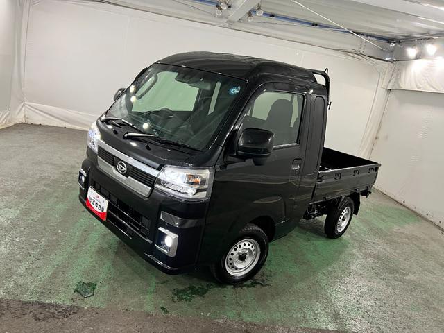ハイゼットトラックジャンボエクストラ 走行292キロ/社用車/クリアランスソナ一年保証・走行距離無制限 助手席エアバック 純正カーペットマット クリアランスソナー オートライト LEDヘッドライト アイドリングストップ(埼玉県)の中古車