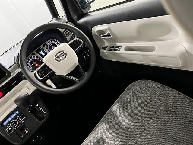 ムーヴキャンバスストライプスＧ　走行３６４３キロ／ＬＥＤヘッドランプ／マット１年保証距離無制限　走行距離３６４３キロ　純正マット　サイドエアバッグ　ＬＥＤヘッドランプ　アイドリングストップ　シートヒーター　両側電動スライドドア　オート格納式ドアミラー　電動パーキングブレーキ（埼玉県）の中古車