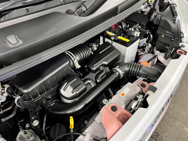 ムーヴキャンバスストライプスＧ　走行２４７４キロ／社用車／クリアランスソナー１年保証・走行距離無制限　サイドエアバック　クリアランスソナー　オートマチックハイビーム　オートライト　ＬＥＤヘッドライト　ベンチシート　シートヒーター　両側電動スライドドア（埼玉県）の中古車