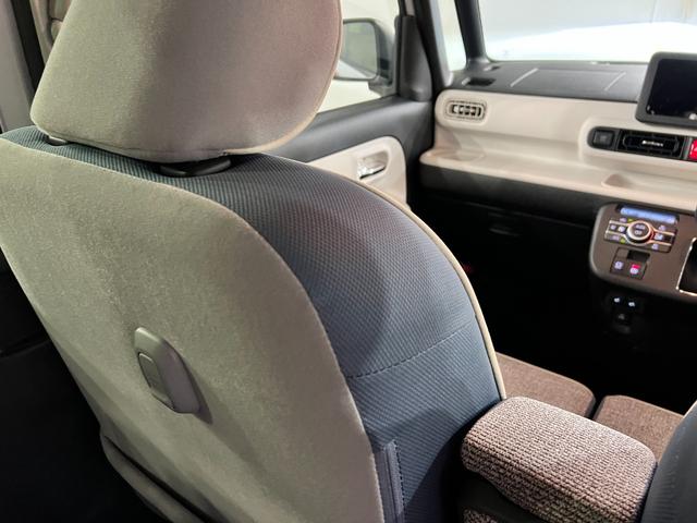 ムーヴキャンバスストライプスＧ　走行２４７４キロ／社用車／クリアランスソナー１年保証・走行距離無制限　サイドエアバック　クリアランスソナー　オートマチックハイビーム　オートライト　ＬＥＤヘッドライト　ベンチシート　シートヒーター　両側電動スライドドア（埼玉県）の中古車