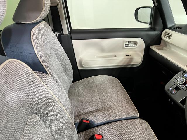 ムーヴキャンバスストライプスＧ　走行２４７４キロ／社用車／クリアランスソナー１年保証・走行距離無制限　サイドエアバック　クリアランスソナー　オートマチックハイビーム　オートライト　ＬＥＤヘッドライト　ベンチシート　シートヒーター　両側電動スライドドア（埼玉県）の中古車