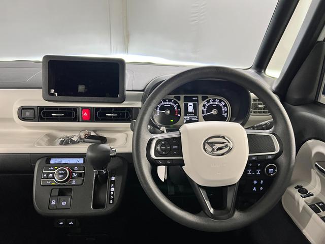 ムーヴキャンバス 中古車 ストライプスＧ　走行２２８４キロ／ＬＥＤヘッドランプ／マット１年保証距離無制限　走行距離２２８４キロ　純正マット　サイドエアバッグ　ＬＥＤヘッドランプ　アイドリングストップ　シートヒーター　両側電動スライドドア　オート格納式ドアミラー　電動パーキングブレーキ