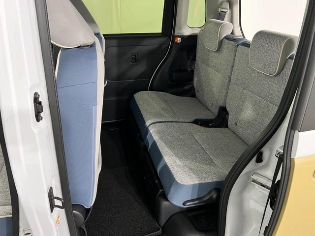 ムーヴキャンバスストライプスＧ　走行２２８４キロ／ＬＥＤヘッドランプ／マット１年保証距離無制限　走行距離２２８４キロ　純正マット　サイドエアバッグ　ＬＥＤヘッドランプ　アイドリングストップ　シートヒーター　両側電動スライドドア　オート格納式ドアミラー　電動パーキングブレーキ（埼玉県）の中古車