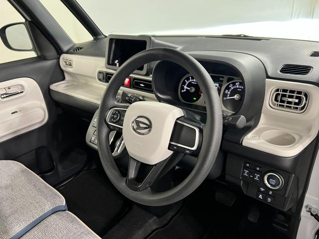 ムーヴキャンバスストライプスＧ　走行２２８４キロ／ＬＥＤヘッドランプ／マット１年保証距離無制限　走行距離２２８４キロ　純正マット　サイドエアバッグ　ＬＥＤヘッドランプ　アイドリングストップ　シートヒーター　両側電動スライドドア　オート格納式ドアミラー　電動パーキングブレーキ（埼玉県）の中古車