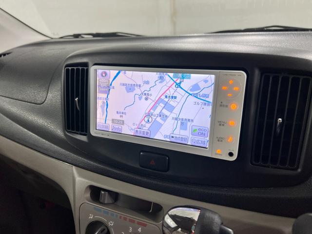 ミライースX 走行48151キロ/ワンセグナビ/ドラレコ一年保証・走行距離無制限 車検整備付 ワンセグナビ ドラレコ アイドリングストップ 助手席エアバック 純正カーペットマット(埼玉県)の中古車