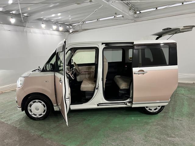 ムーヴキャンバスGメイクアップリミテッド SAIII 走行100212キロ一年保証・走行距離無制限 フルセグナビ Bluetooth 全周囲カメラ ドラレコ オートライト LEDヘッドライト ベンチシート 両側電動スライドドア(埼玉県)の中古車