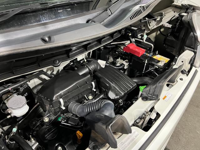 フレアワゴンハイブリッドＸＳ　雹害／車検整備付／走行９７３５０キロ１年保証距離無制限　走行距離９７３５０キロ　純正マット　助手席エアバッグ　オートライト　ＬＥＤヘッドランプ　アイドリングストップ　シートヒーター　両側電動スライドドア（埼玉県）の中古車