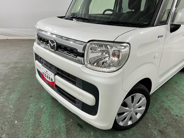 フレアワゴンハイブリッドＸＳ　雹害／車検整備付／走行９７３５０キロ１年保証距離無制限　走行距離９７３５０キロ　純正マット　助手席エアバッグ　オートライト　ＬＥＤヘッドランプ　アイドリングストップ　シートヒーター　両側電動スライドドア（埼玉県）の中古車