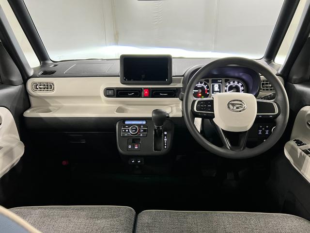 ムーヴキャンバスストライプスＧ　走行３０９８キロ／ＬＥＤヘッドランプ／マット１年保証距離無制限　走行距離３０９８キロ　純正マット　サイドエアバッグ　ＬＥＤヘッドランプ　アイドリングストップ　シートヒーター　両側電動スライドドア　オート格納式ドアミラー　電動パーキングブレーキ（埼玉県）の中古車
