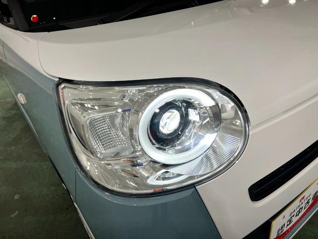 ムーヴキャンバスストライプスＧ　走行３０９８キロ／ＬＥＤヘッドランプ／マット１年保証距離無制限　走行距離３０９８キロ　純正マット　サイドエアバッグ　ＬＥＤヘッドランプ　アイドリングストップ　シートヒーター　両側電動スライドドア　オート格納式ドアミラー　電動パーキングブレーキ（埼玉県）の中古車