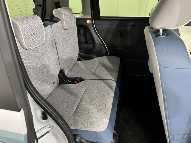 ムーヴキャンバスストライプスＧ　走行３０９８キロ／ＬＥＤヘッドランプ／マット１年保証距離無制限　走行距離３０９８キロ　純正マット　サイドエアバッグ　ＬＥＤヘッドランプ　アイドリングストップ　シートヒーター　両側電動スライドドア　オート格納式ドアミラー　電動パーキングブレーキ（埼玉県）の中古車
