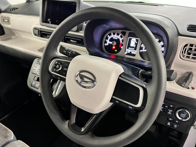 ムーヴキャンバスストライプスＧ　走行３０９８キロ／ＬＥＤヘッドランプ／マット１年保証距離無制限　走行距離３０９８キロ　純正マット　サイドエアバッグ　ＬＥＤヘッドランプ　アイドリングストップ　シートヒーター　両側電動スライドドア　オート格納式ドアミラー　電動パーキングブレーキ（埼玉県）の中古車