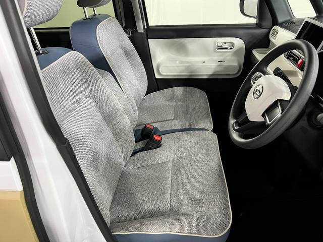 ムーヴキャンバスストライプスＧ　走行１７９１キロ／社用車／クリアランスソナー１年保証・走行距離無制限　サイドエアバック　クリアランスソナー　オートマチックハイビーム　オートライト　ＬＥＤヘッドライト　ベンチシート　シートヒーター　両側電動スライドドア（埼玉県）の中古車