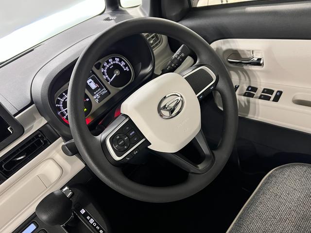 ムーヴキャンバスストライプスＧ　走行１７９１キロ／社用車／クリアランスソナー１年保証・走行距離無制限　サイドエアバック　クリアランスソナー　オートマチックハイビーム　オートライト　ＬＥＤヘッドライト　ベンチシート　シートヒーター　両側電動スライドドア（埼玉県）の中古車
