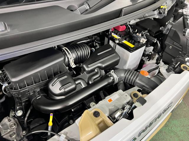 ムーヴキャンバスストライプスＧ　走行１７９１キロ／社用車／クリアランスソナー１年保証・走行距離無制限　サイドエアバック　クリアランスソナー　オートマチックハイビーム　オートライト　ＬＥＤヘッドライト　ベンチシート　シートヒーター　両側電動スライドドア（埼玉県）の中古車