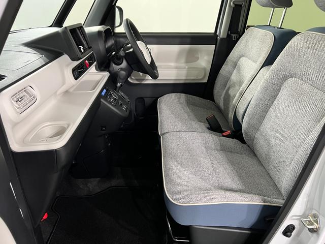 ムーヴキャンバスストライプスＧ　走行１７９１キロ／社用車／クリアランスソナー１年保証・走行距離無制限　サイドエアバック　クリアランスソナー　オートマチックハイビーム　オートライト　ＬＥＤヘッドライト　ベンチシート　シートヒーター　両側電動スライドドア（埼玉県）の中古車