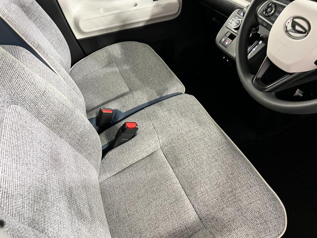 ムーヴキャンバスストライプスＧ　走行１７９１キロ／社用車／クリアランスソナー１年保証・走行距離無制限　サイドエアバック　クリアランスソナー　オートマチックハイビーム　オートライト　ＬＥＤヘッドライト　ベンチシート　シートヒーター　両側電動スライドドア（埼玉県）の中古車